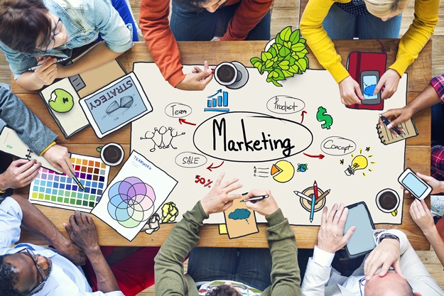 Diverse People Working and Marketing Concept